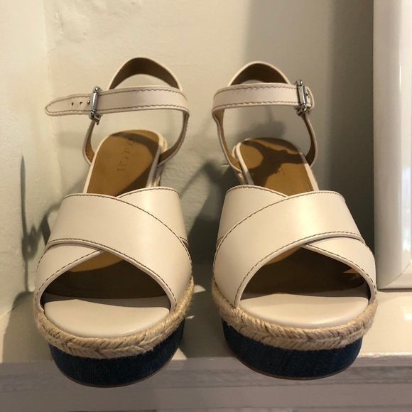 Coach Wedged Sandals - Picture 1 of 3